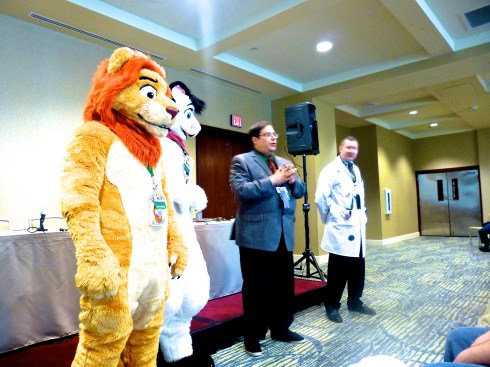 All of those people have their PhD.  No joke.