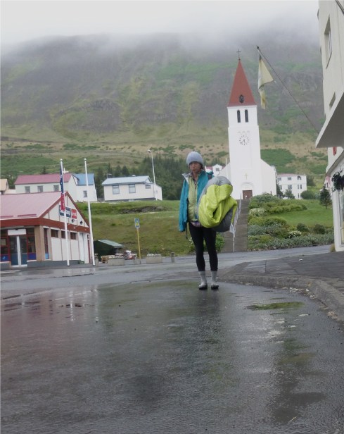 wet off the mountain