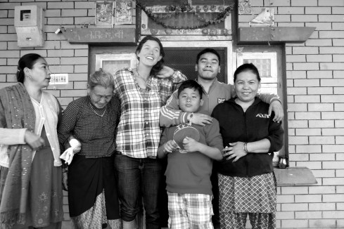 I catch mosquitoes in my hand and let them go.