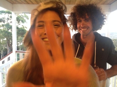 OMG, I think there's a boat following us...