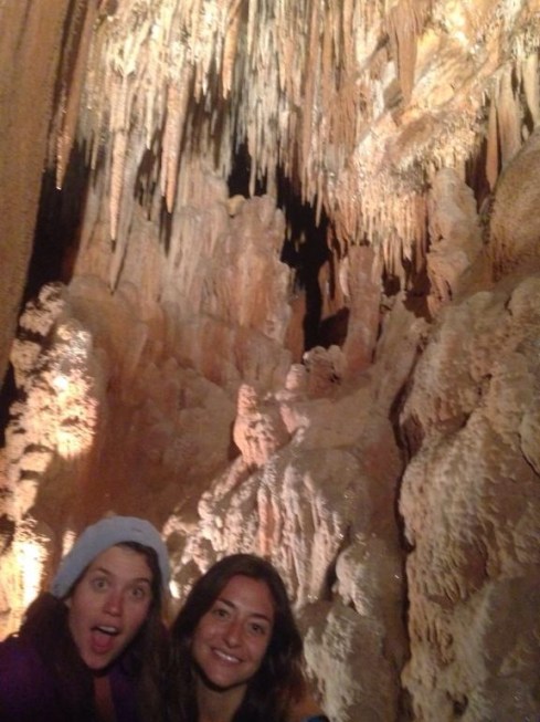 the rocks whispered secrets they shared with the bats.